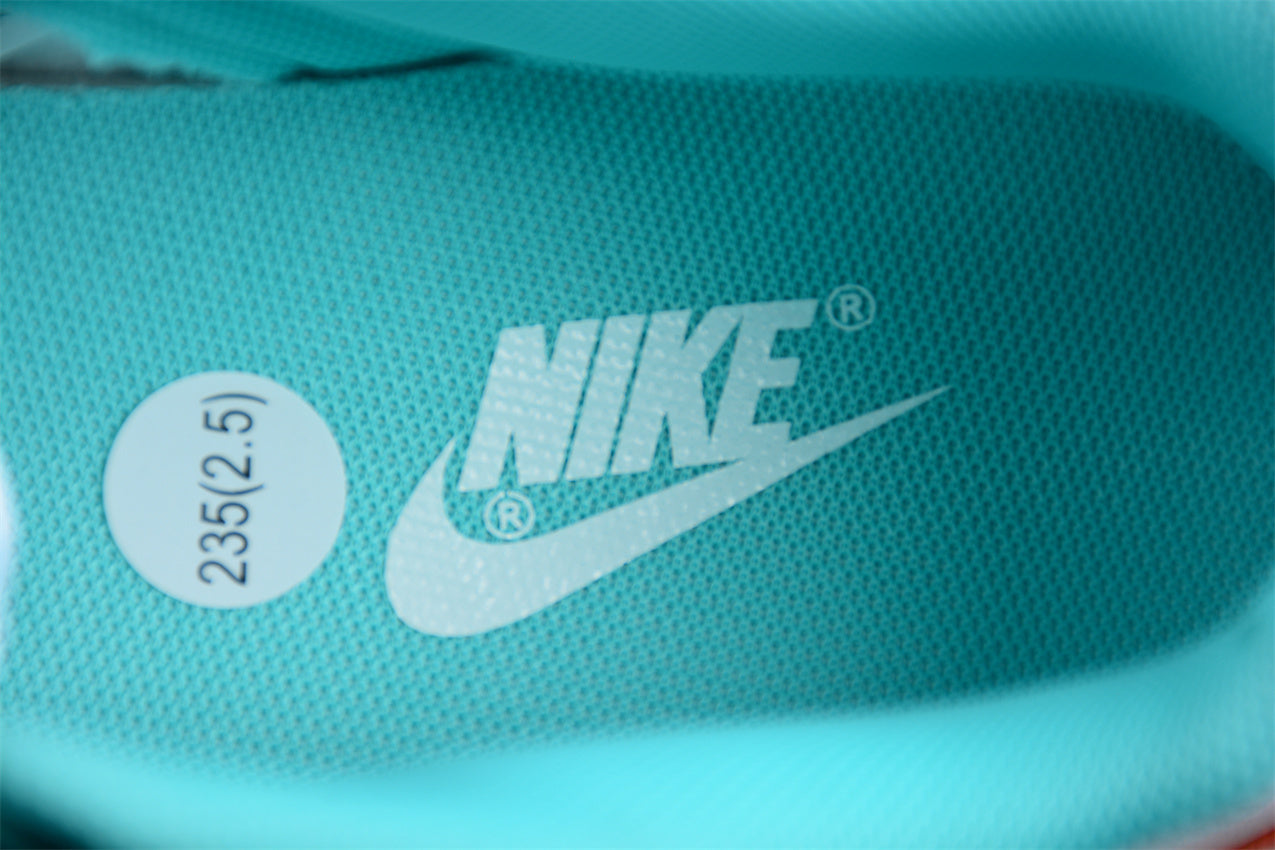 Dunk Low White / Sky Blue / Orange