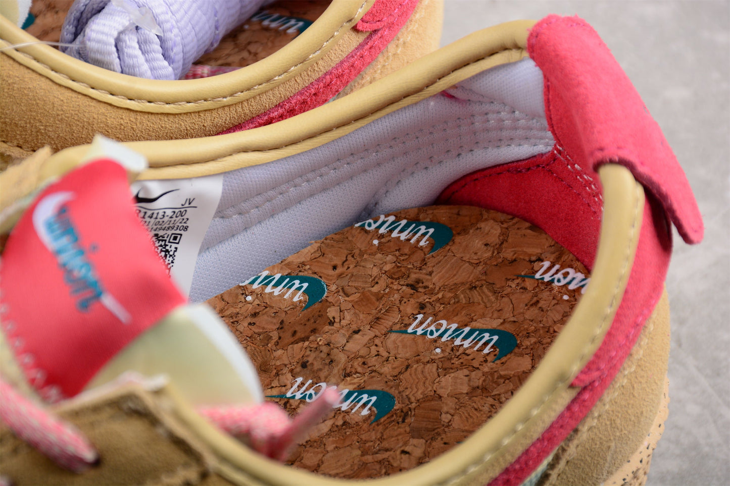 Cortez x Union LA Beige / Red / Olive Green