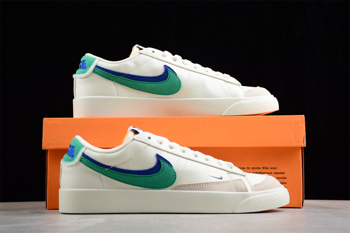 Blazer Low ’77 White / Green / Navy