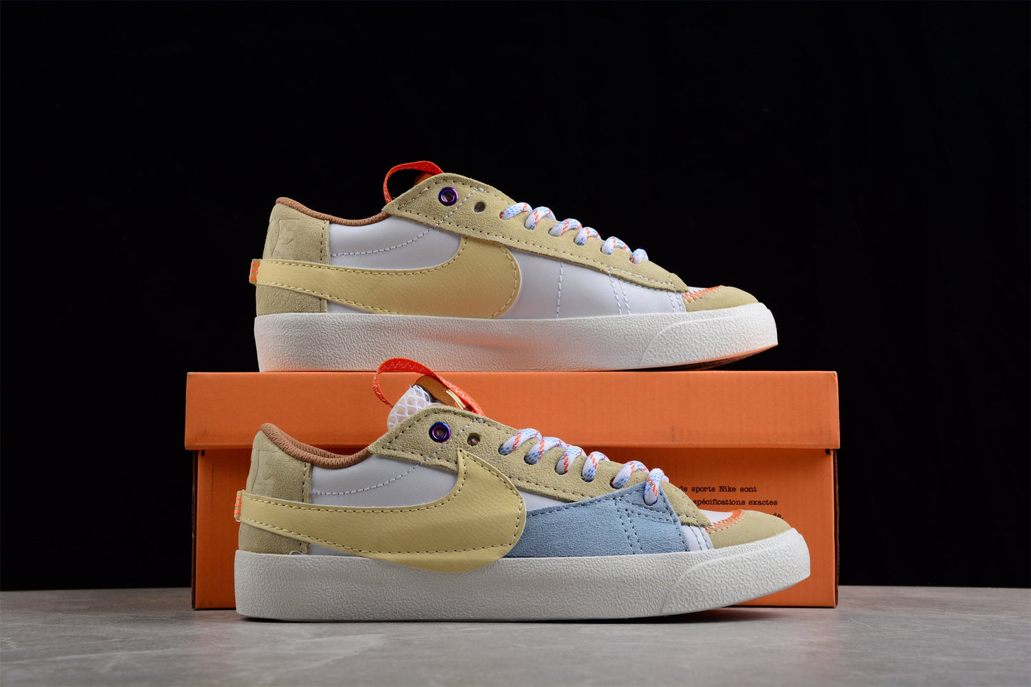 Blazer Low ’77 Beige / Blue / White