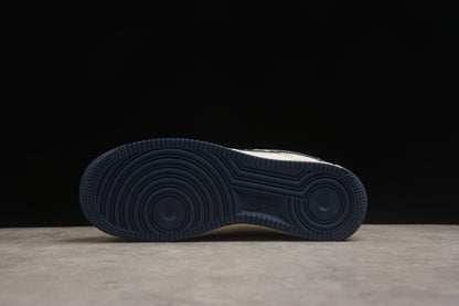 Air Force 1 Low x Undefeated “5 On It” Light Cream / Navy