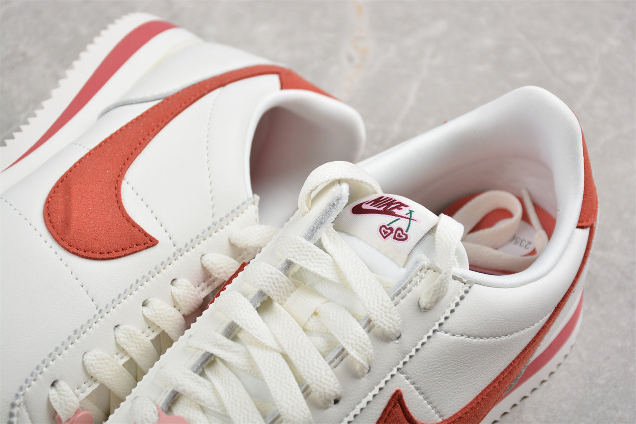 Cortez “Heart” White / Red / Pink