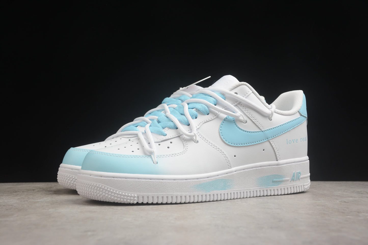 Air Force 1 Low “Love Real” White / Sky Blue