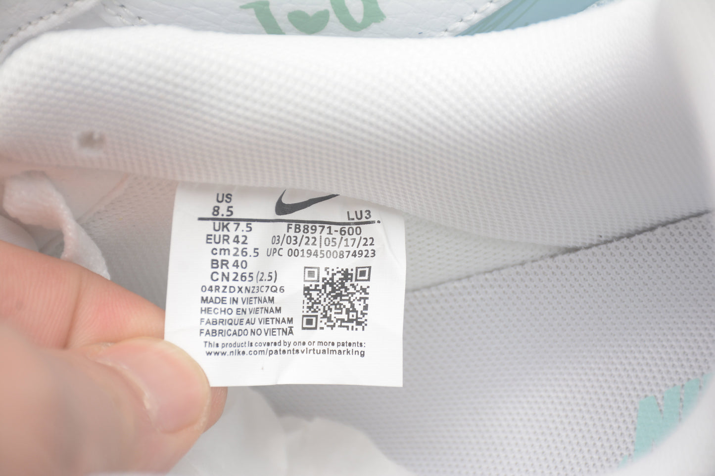 Air Force 1 ’07 White / Sky Blue