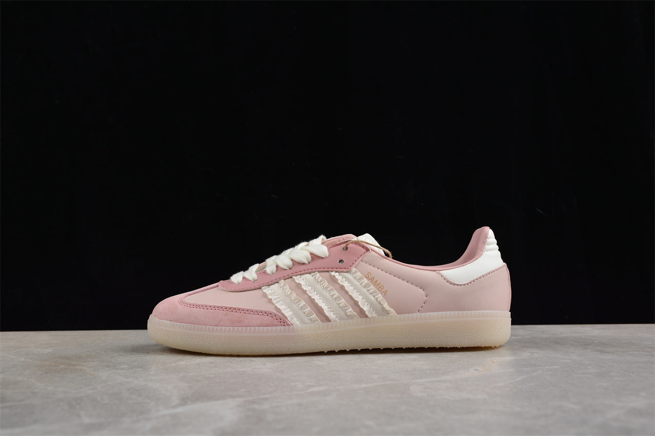 Samba OG rosa y beige claro