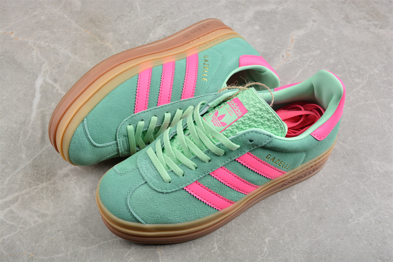 Gazelle Bold Aqua Green / Pink