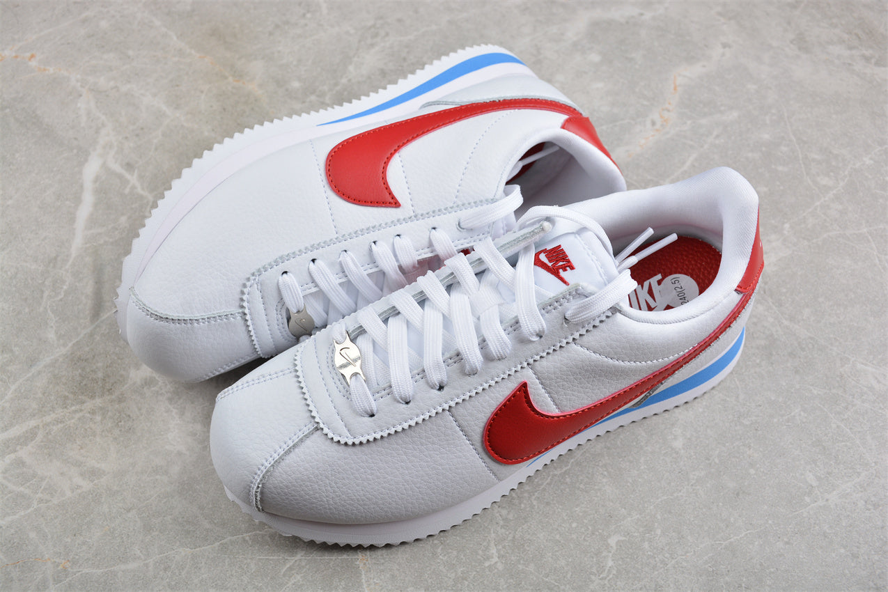 Cortez White / Red / Blue