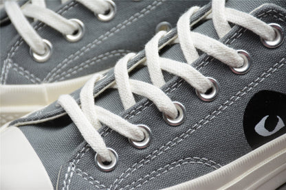 Comme des Garçons Play Chuck 70 Low Platform Grey