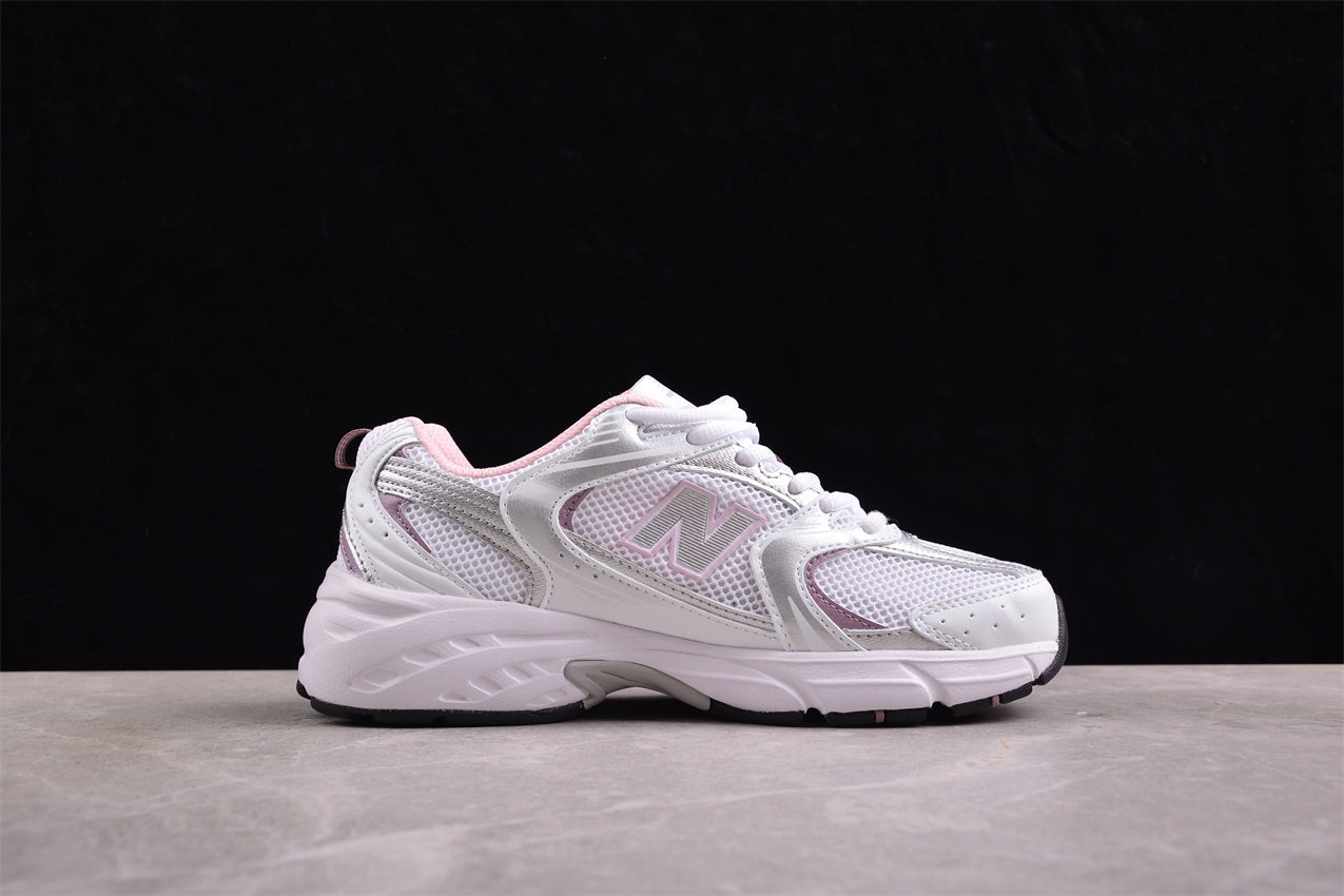 NB 530 White / Pastel Pink