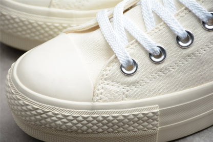 Chuck Taylor All Star Rainbow Platform Low White / Cream