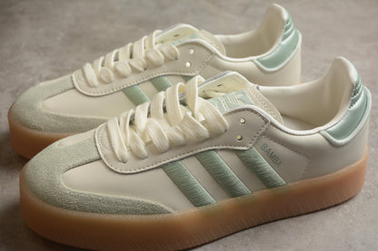 Sambae W Platform Light Beige / Mint Green