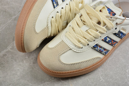 Samba OG beige claro y azul marino