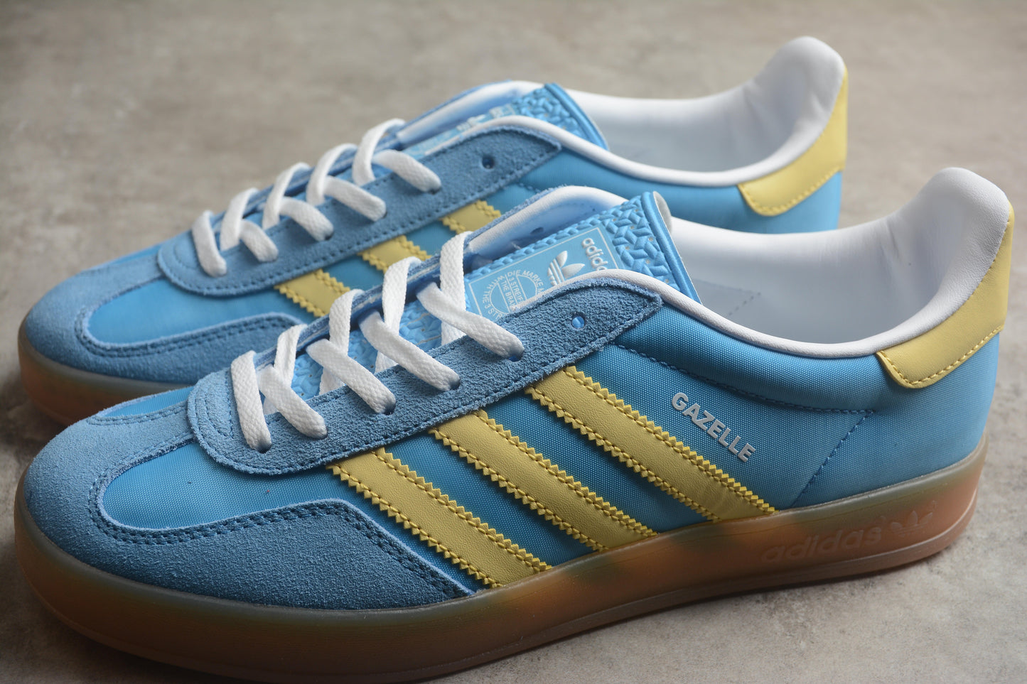 Gazelle Sky Blue / Yellow