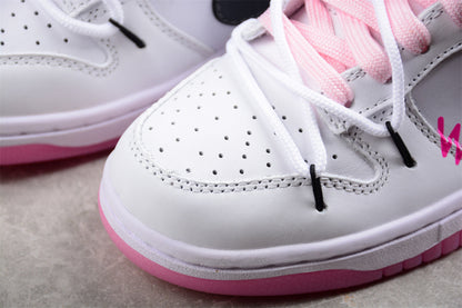Dunk Low White / Pink / Black
