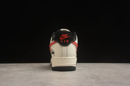 Air Force 1 ’07 x Stüssy Light Beige / Crimson Red / Black