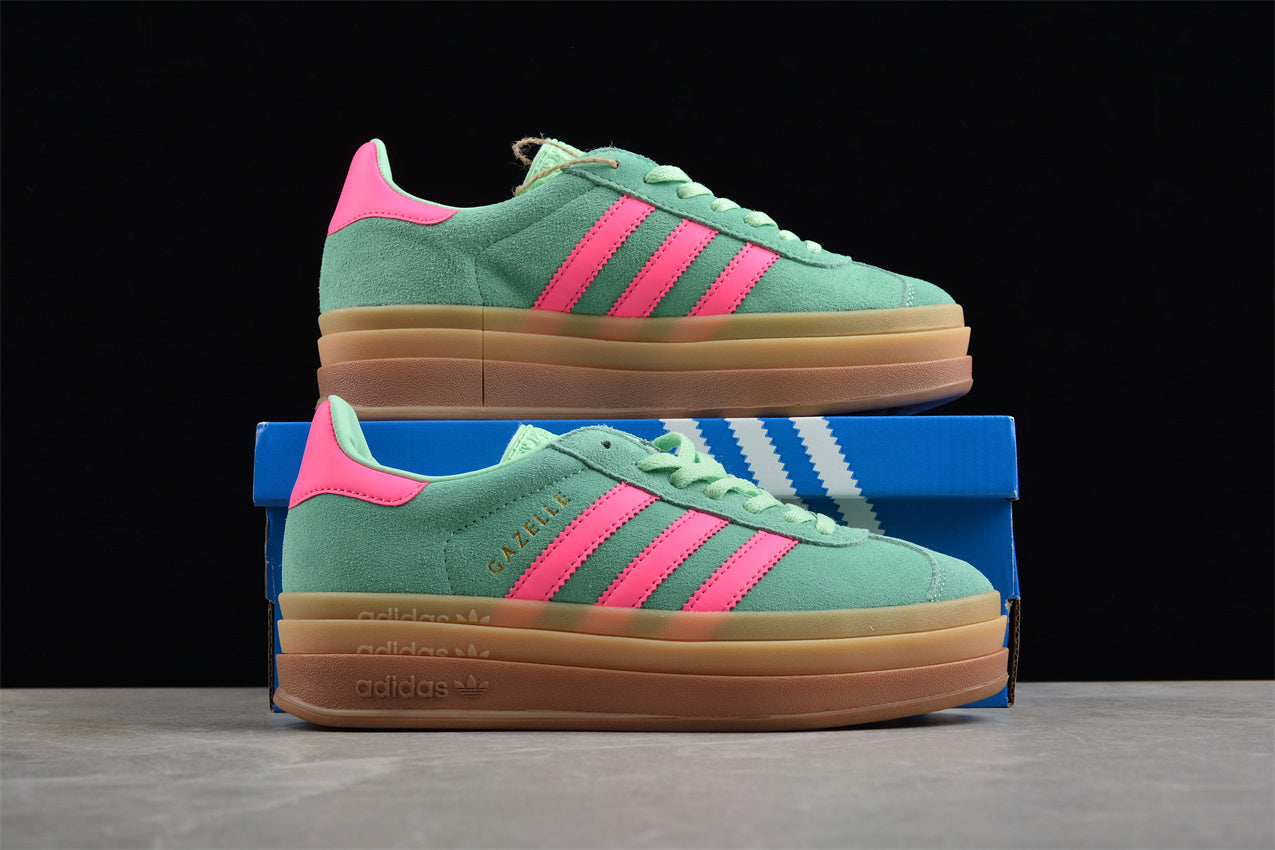 Gazelle Bold Aqua Green / Pink