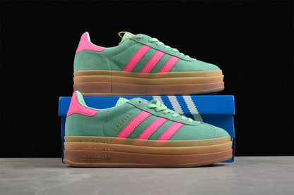 Gazelle Bold Aqua Green / Pink