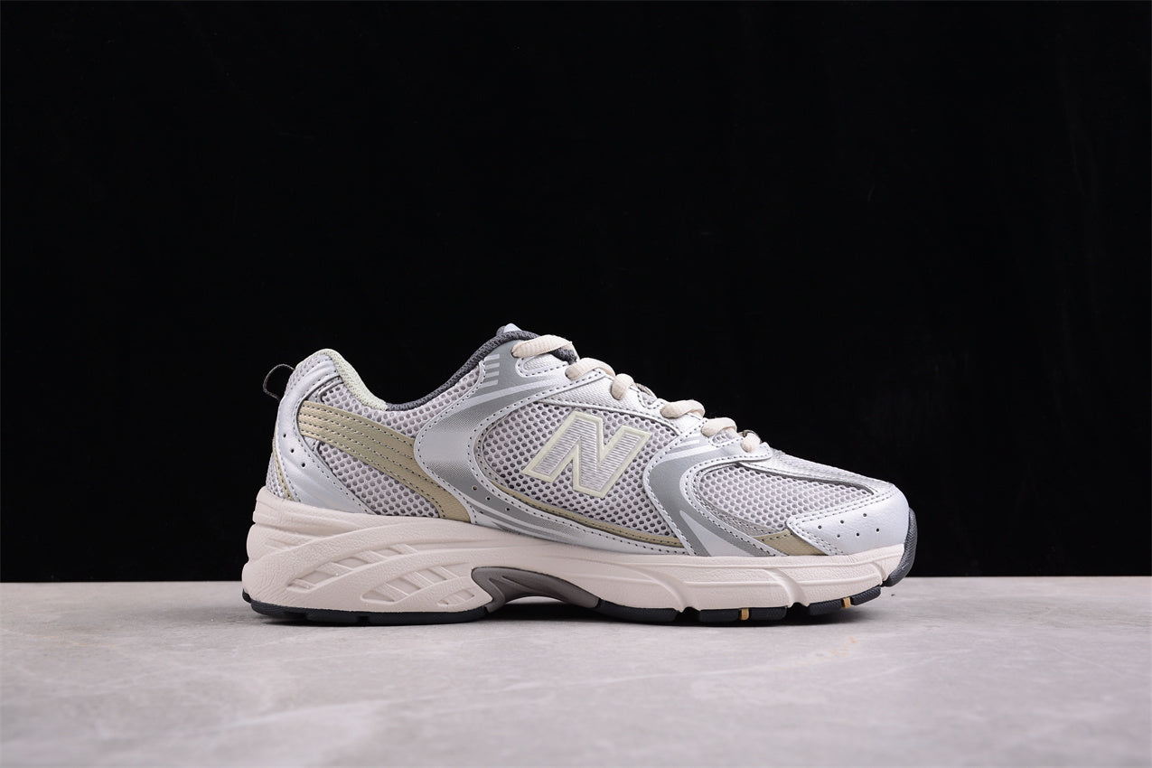 NB 530 Silver / Beige