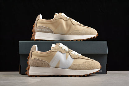 NB 327 Beige / White