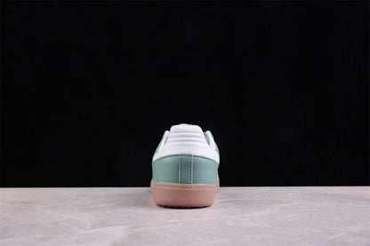 Samba Vegan verde menta y blanco