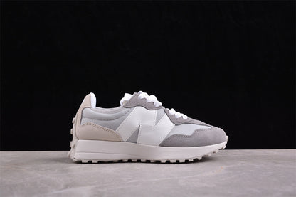 New Balance 327 Light Grey / White
