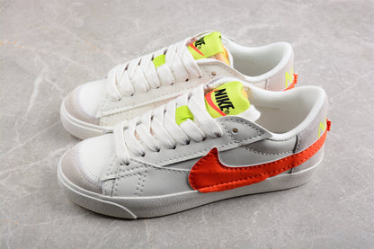 Blazer Low ’77 White / Orange / Lime Green