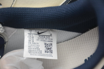 Air Force 1 Low x Undefeated “5 On It” Light Cream / Navy