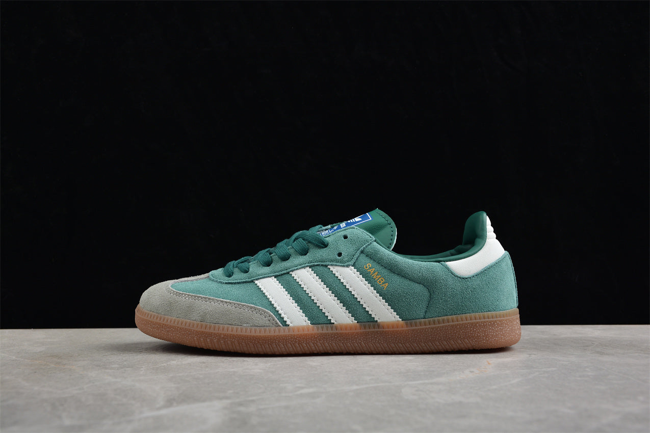 Samba Vegan verde y blanco