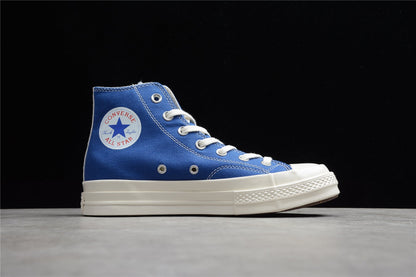 Comme des Garçons Play Chuck 70 HI Platform Blue