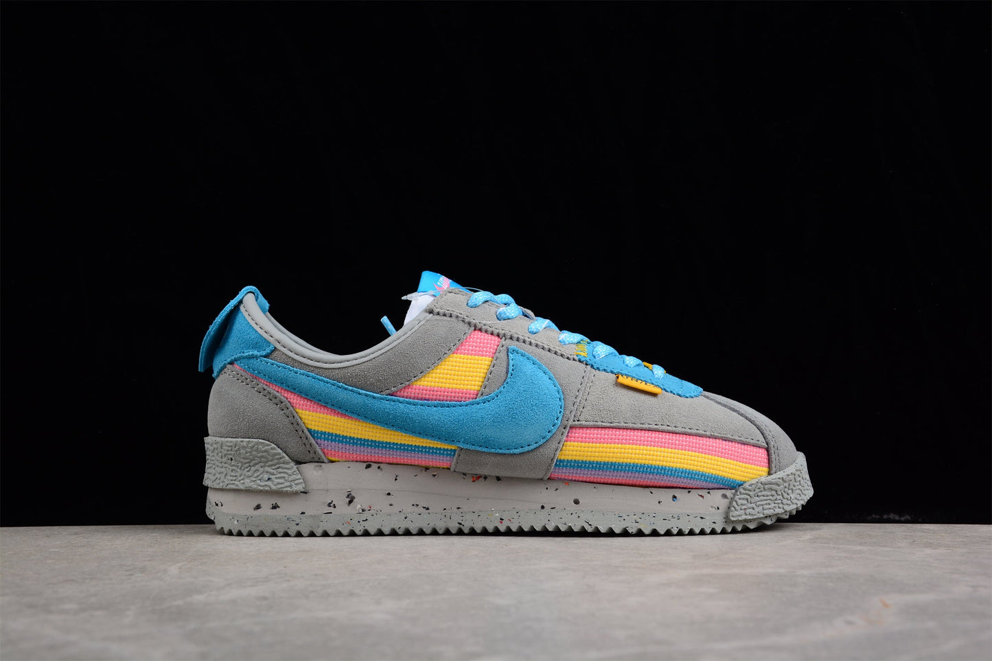 Cortez x Union LA Grey / Blue / Yellow / Pink