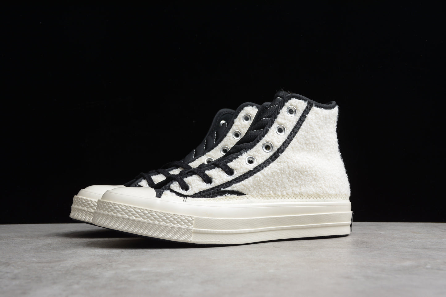 Chuck 70 HI Sherpa White / Black / Egret