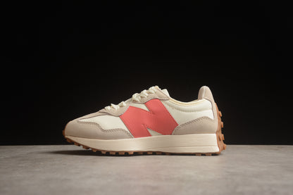 NB 327 Beige / Coral Red