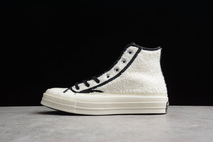 Chuck 70 HI Sherpa White / Black / Egret