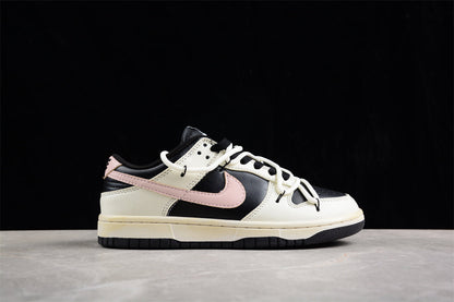 Dunk Low Black / Cream / Pastel Pink