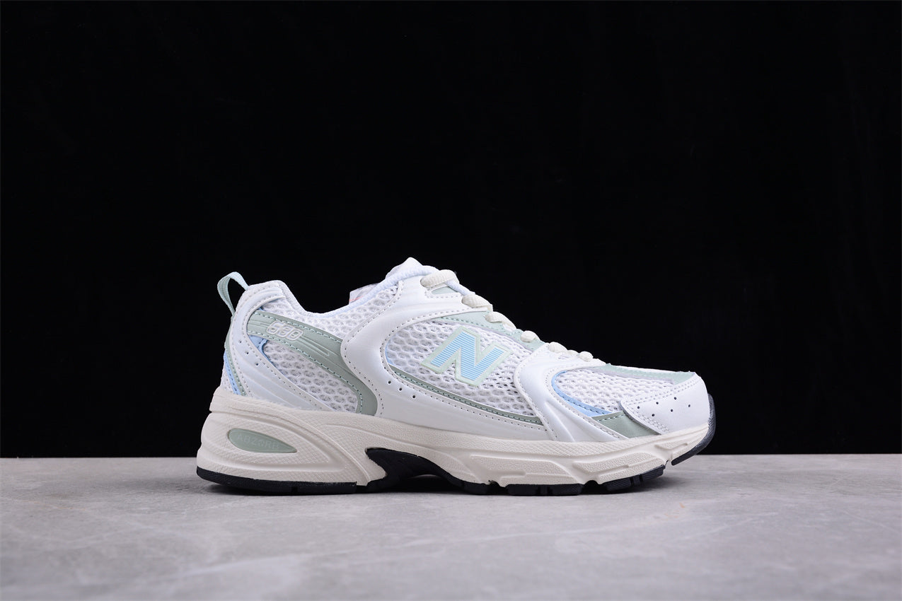 NB 530 White / Mint Green