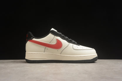 Air Force 1 ’07 x Stüssy Light Beige / Crimson Red / Black