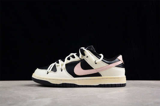 Dunk Low Black / Cream / Pastel Pink