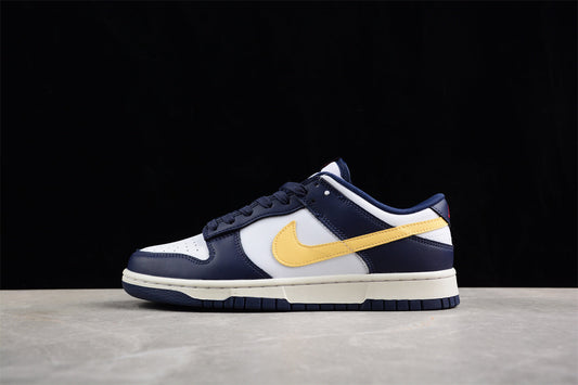 Dunk Low Navy / White / Yellow