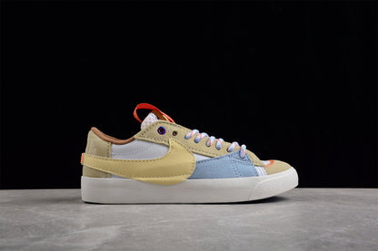 Blazer Low ’77 Beige / Blue / White