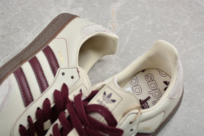 Samba OG Wonder White / Maroon