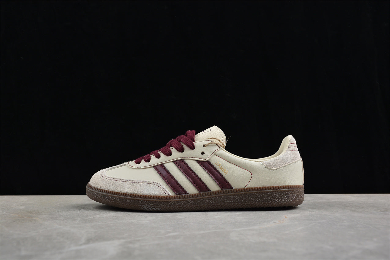 Samba OG Wonder White / Maroon