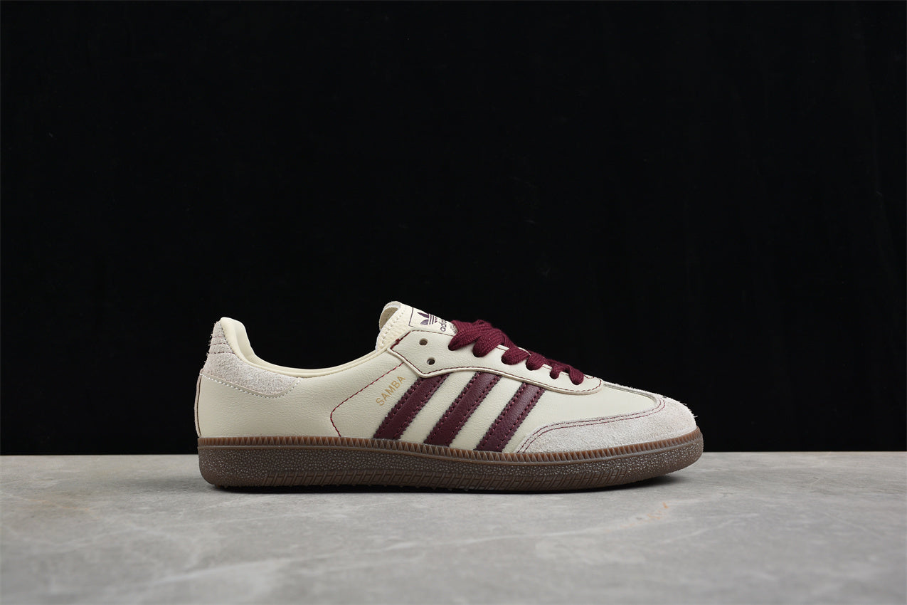 Samba OG Wonder White / Maroon