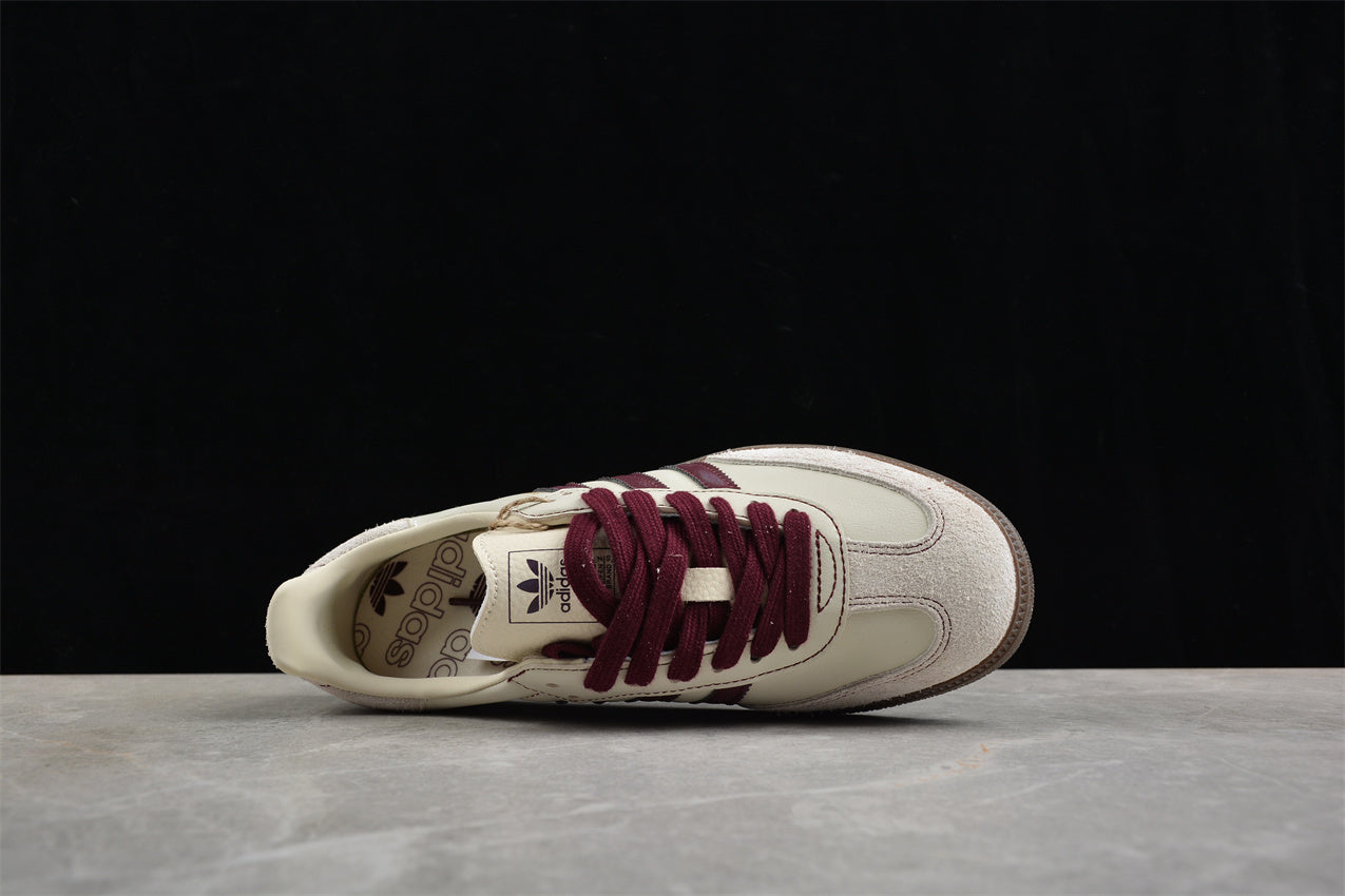 Samba OG Wonder White / Maroon