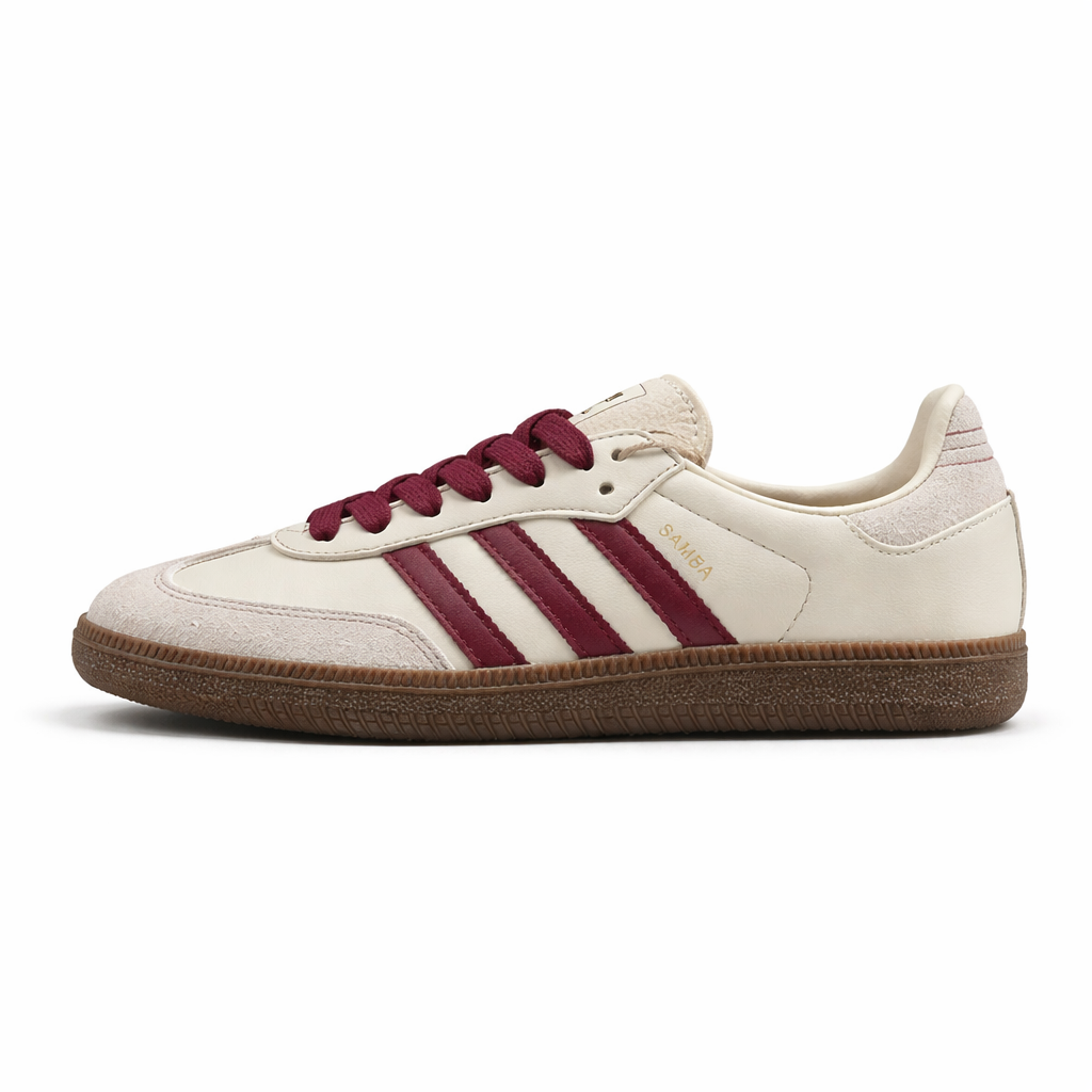 Samba OG Wonder White / Maroon